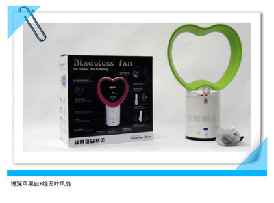 【永康無葉風扇廠家 蘋果綠 博深 精品 無葉電風扇 低噪音】價格,廠家,圖片,電風扇/電扇,永康市普萊克斯電器 銷售部-